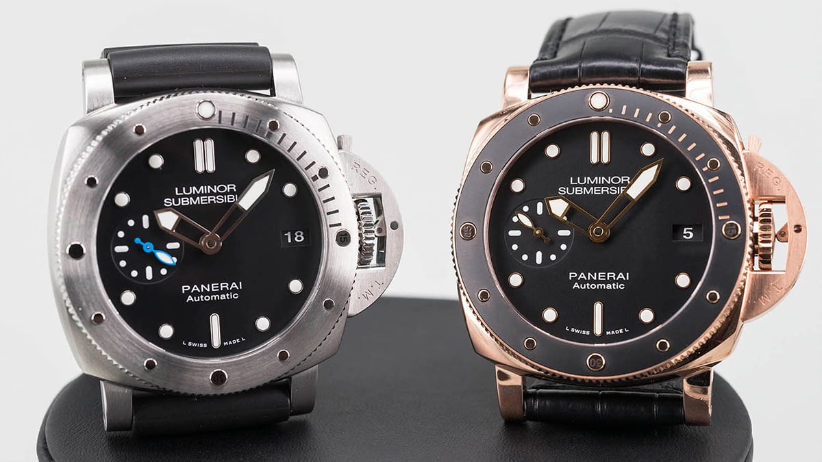 Officine Panerai Luminor 1950 Submersible PAM00682 & PAM00684