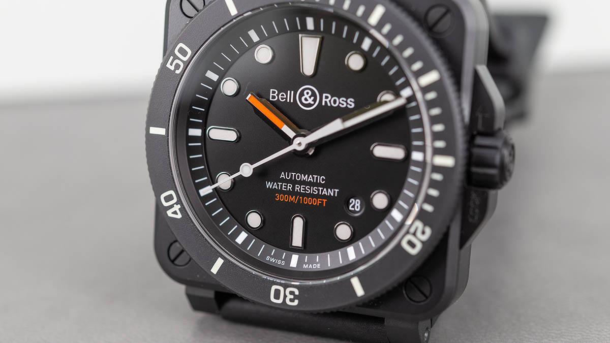 Bell & Ross BR 03-92 Diver Black Matte (Ref. BR0392-D-BL-CE/SRB)