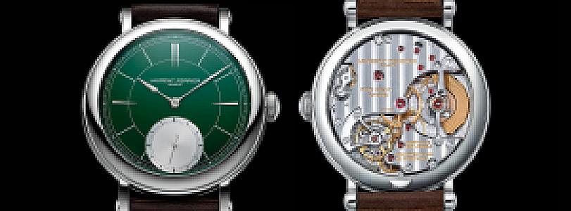 Laurent Ferrier Galet Micro-Rotor “Montre Ecole” British Racing Green