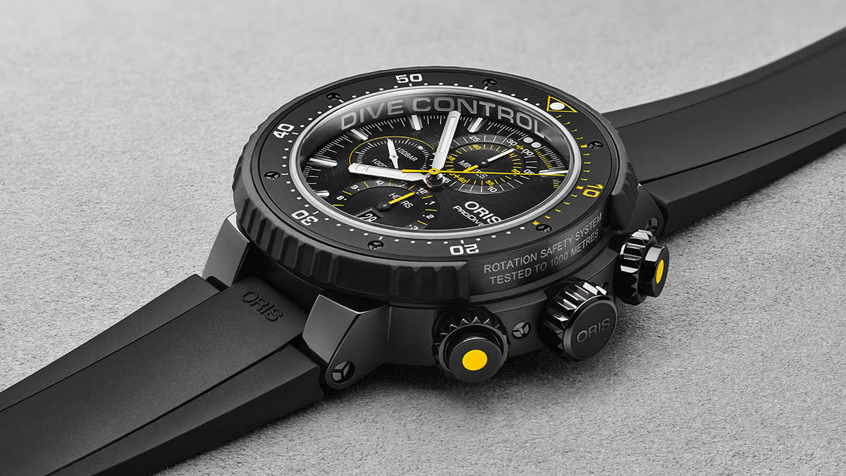 Oris ProDiver Dive Control Chronograph (Ref. 01 774 7727 7784)