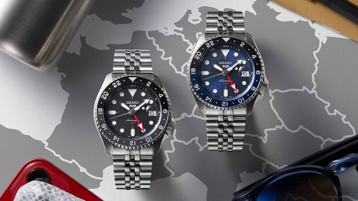 Seiko 5 Sports GMT – SSK001K1, SSK003K1 & SSK005K1