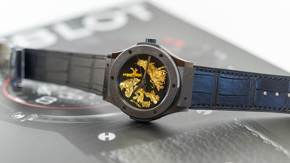 Hublot Classic Fusion Gold Crystal