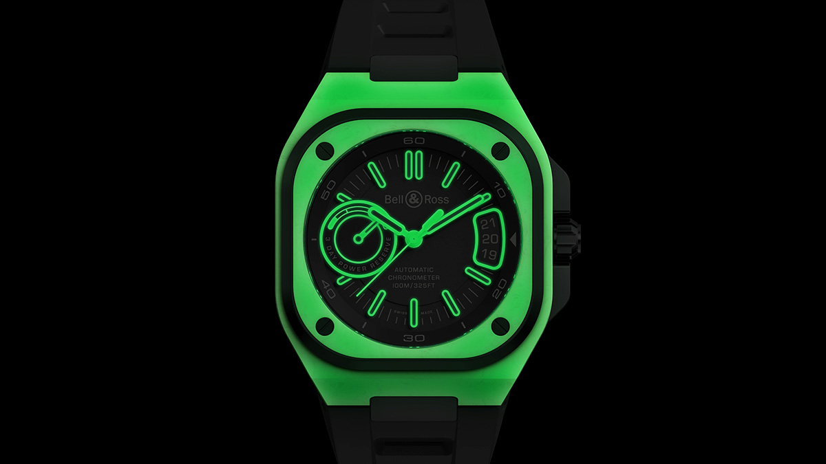 Bell & Ross BR-X5 Green Lum